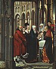 Hans Memling Famous Paintings - The Presentation in the Temple